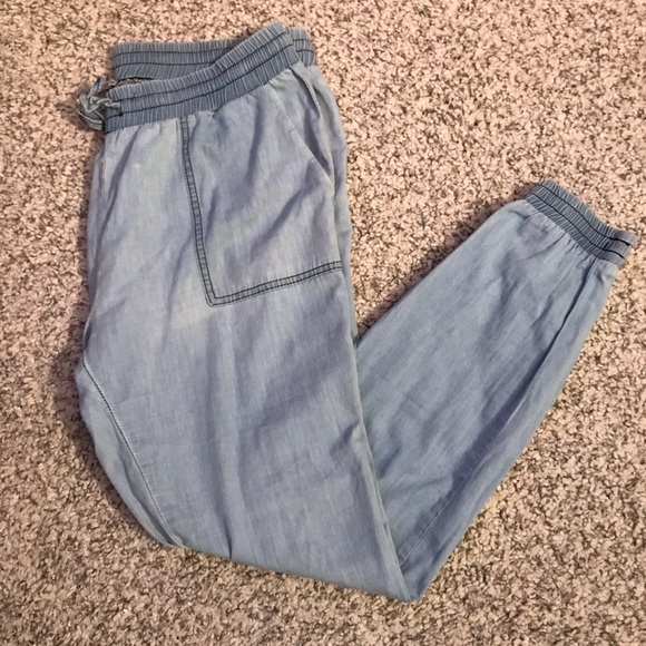 Chambray joggers 🍭 - Picture 5 of 5